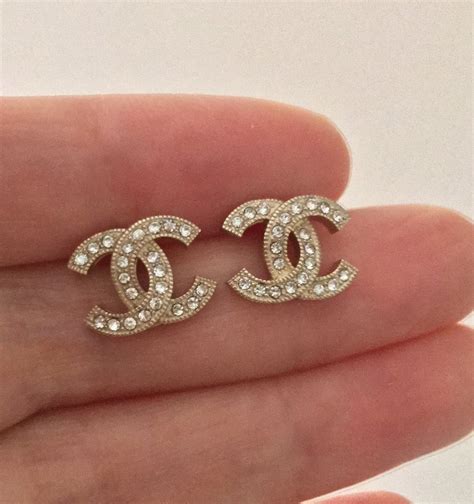 chanel classic earrings small|vintage Chanel earrings for women.